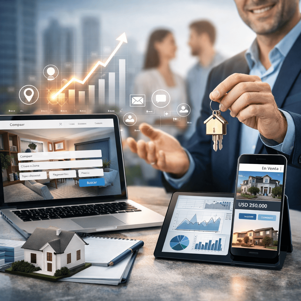 Cómo atraer clientes con tu página web inmobiliaria